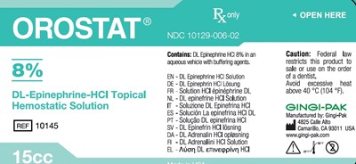 Orostat 15 cc.jpg Principal Display-Orostat 8% - Orostat 15 cc